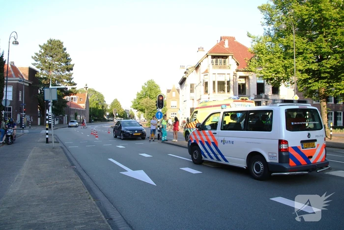 Fietser gewond bij aanrijding