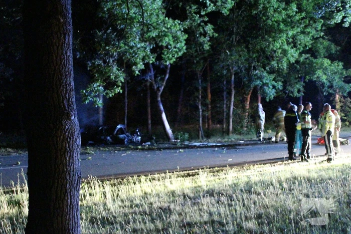 Automobilist (18) overleden na crash tegen boom