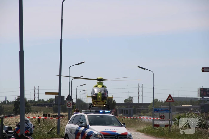 Motorrijder zwaargewond na ongeval