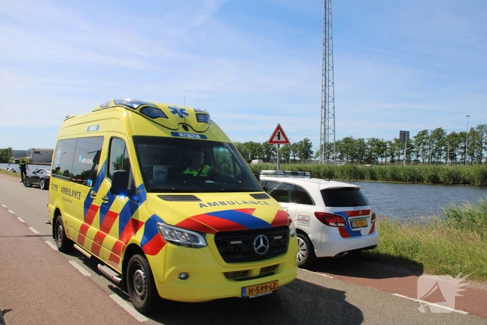 Motorrijder zwaargewond na ongeval