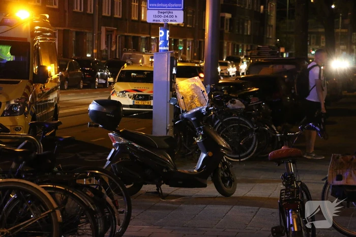 Gewonde na aanrijding tussen scooter en maaltijdbezorger