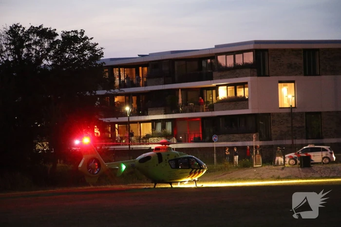 Scooterrijder ernstig gewond na val