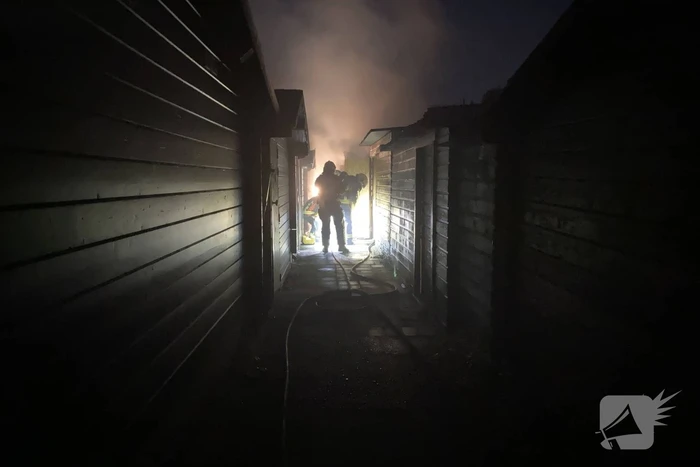 Flinke rookontwikkeling bij uitslaande schuurbrand