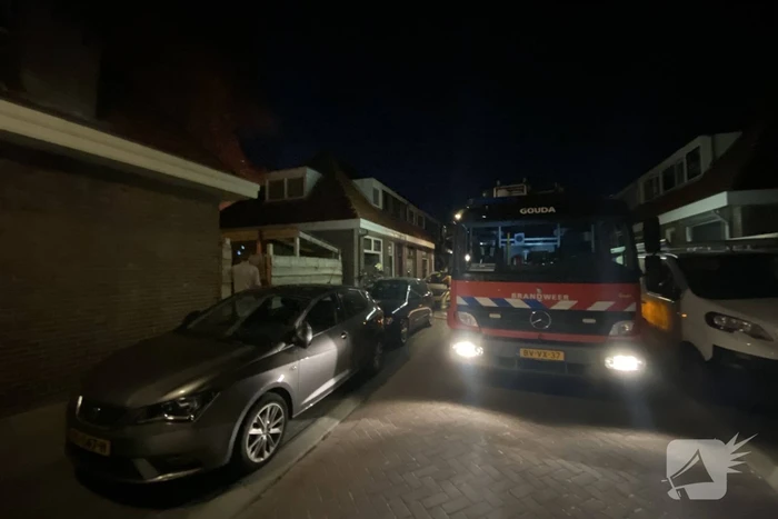 Flinke rookontwikkeling bij uitslaande schuurbrand