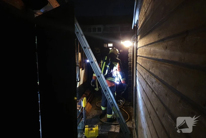 Flinke rookontwikkeling bij uitslaande schuurbrand