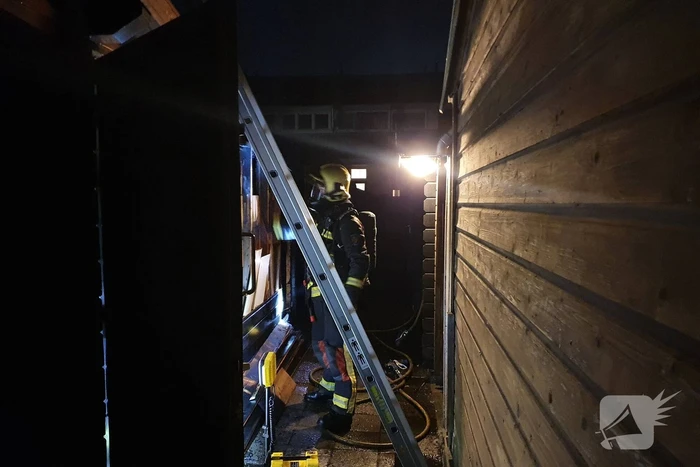 Flinke rookontwikkeling bij uitslaande schuurbrand