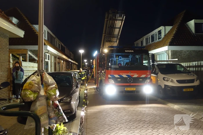 Flinke rookontwikkeling bij uitslaande schuurbrand