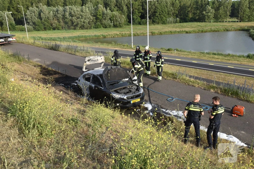 Rijksweg A15 112 melding Pernis 