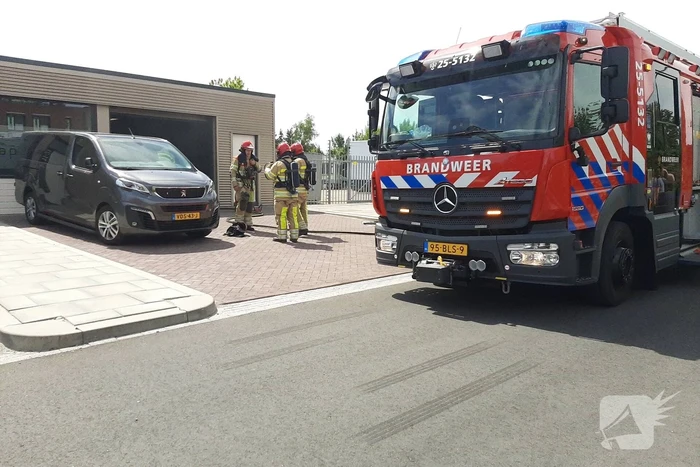 Brand in afzuiginstalatie