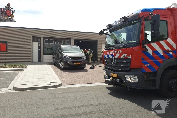 Brand in afzuiginstalatie
