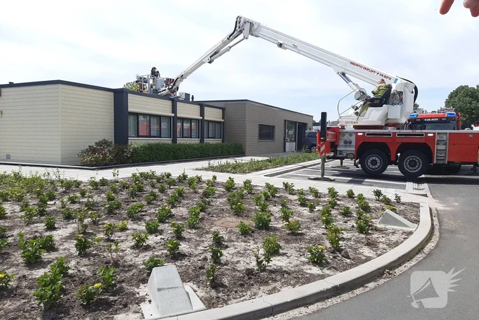 Brand in afzuiginstalatie