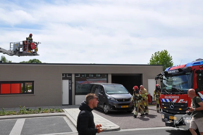 Brand in afzuiginstalatie
