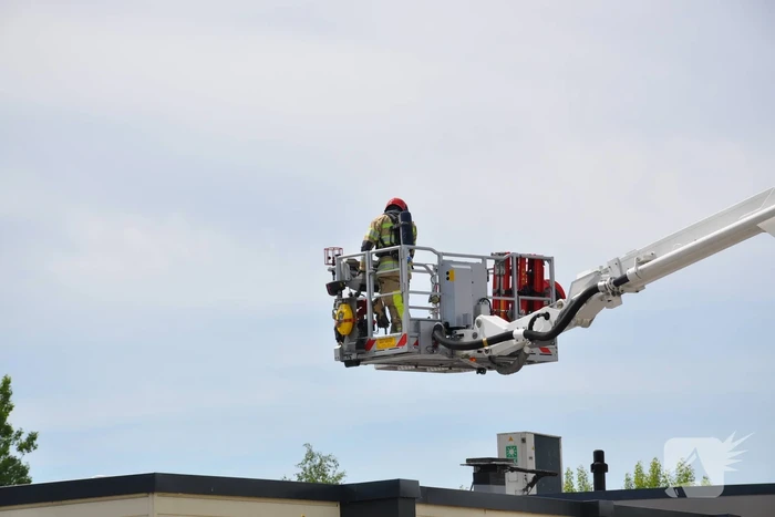 Brand in afzuiginstalatie