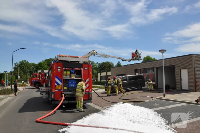 Brand in afzuiginstalatie