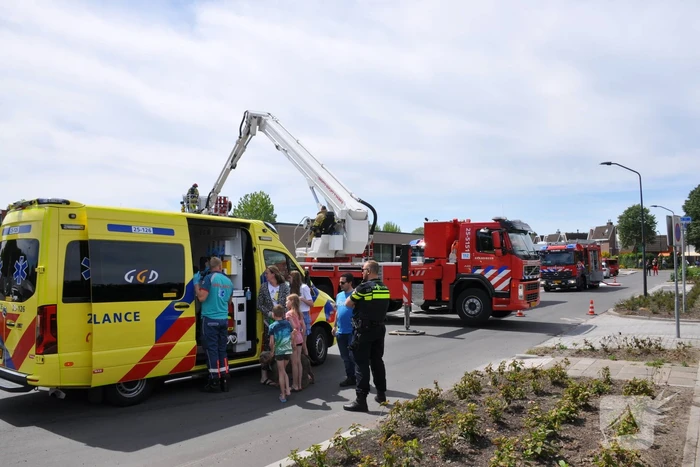 Brand in afzuiginstalatie
