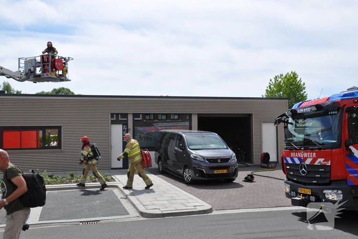 Brand in afzuiginstalatie