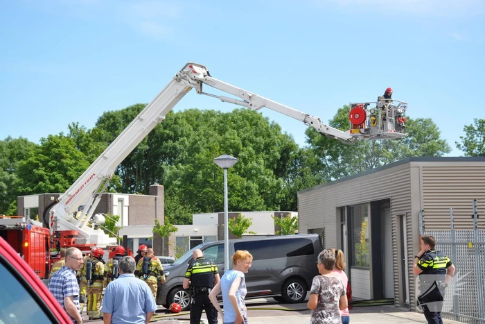 Brand in afzuiginstalatie