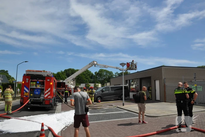 Brand in afzuiginstalatie