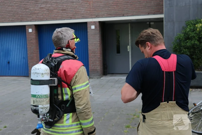 Stopcontact vliegt in brand op twaalfde verdieping