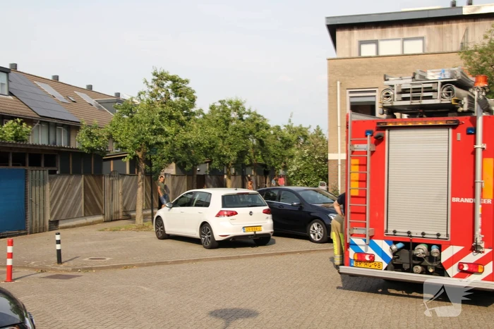 Brand in keuken snel onder controle