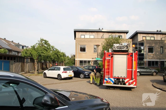 Brand in keuken snel onder controle