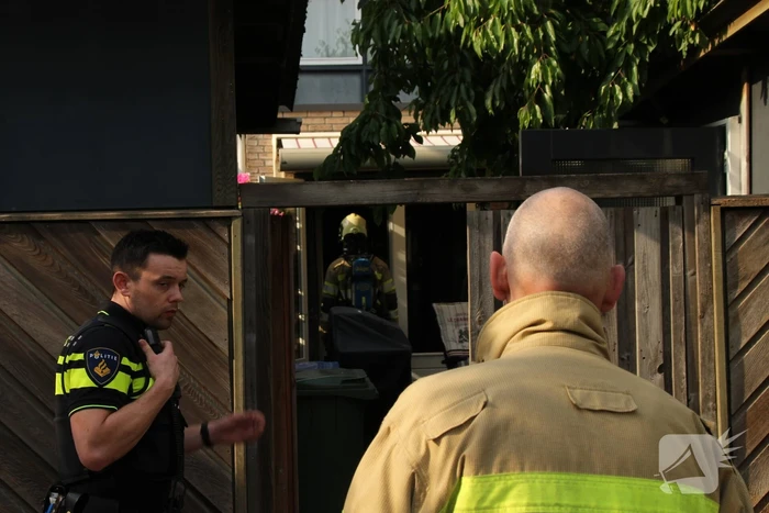 Brand in keuken snel onder controle