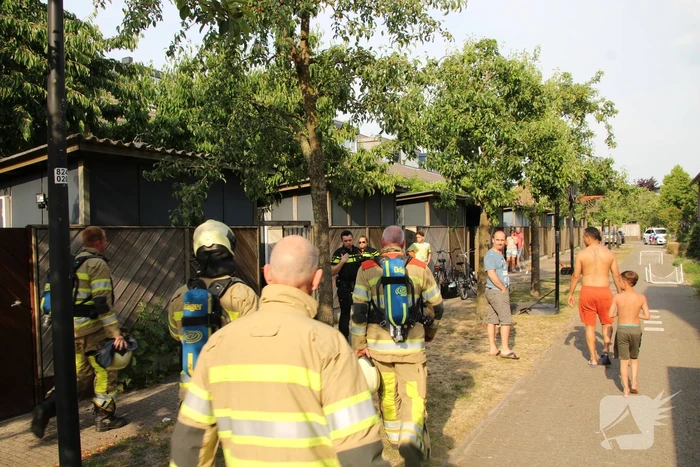 Brand in keuken snel onder controle