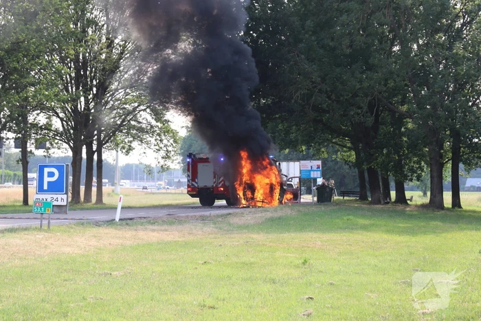 brand rijksweg a1 terschuur