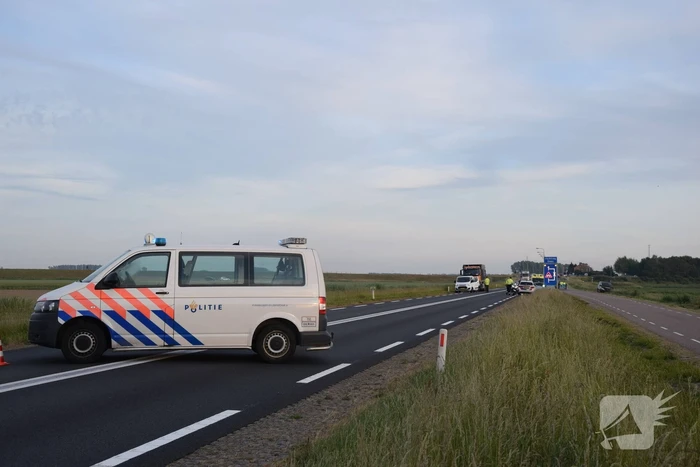 Motorrijder overleden bij ongeval