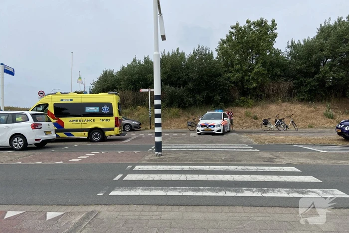 Persoon gewond na val van paard