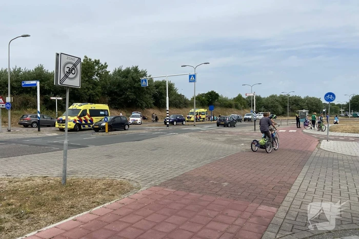 Persoon gewond na val van paard