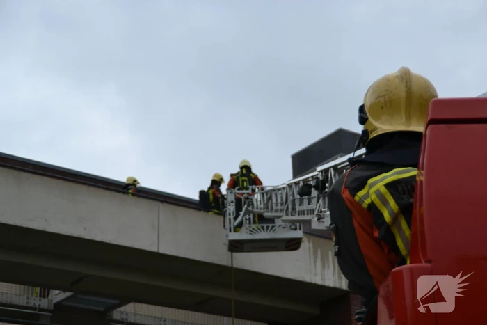 Veel rook bij brand in studentencomplex