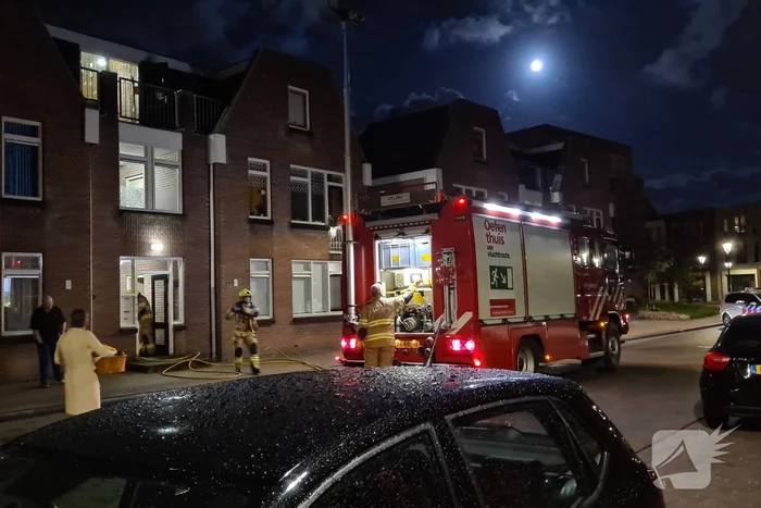 Brand in woning snel geblust