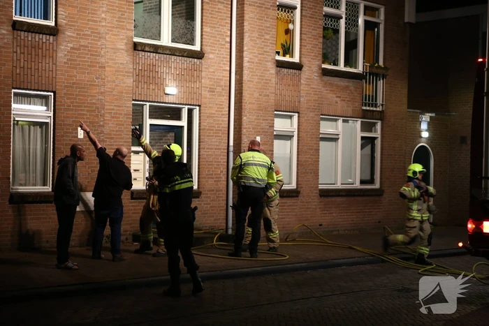 Brand in woning snel geblust