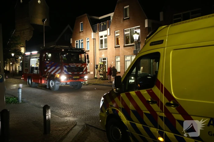 Brand in woning snel geblust