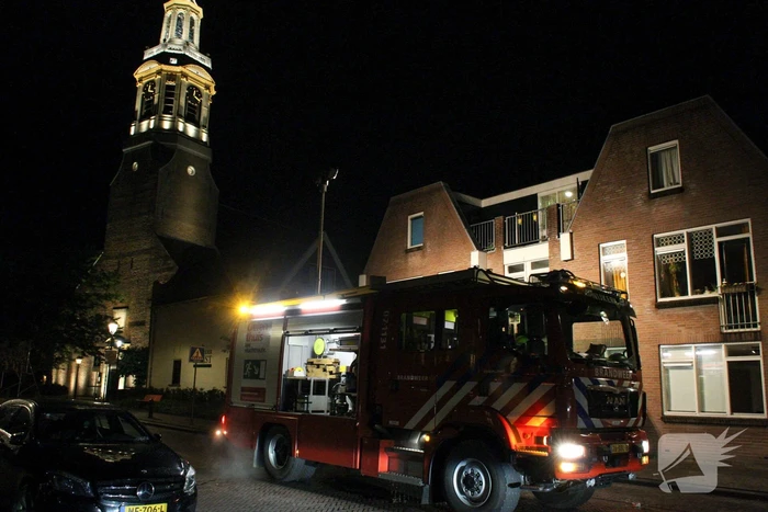 Brand in woning snel geblust