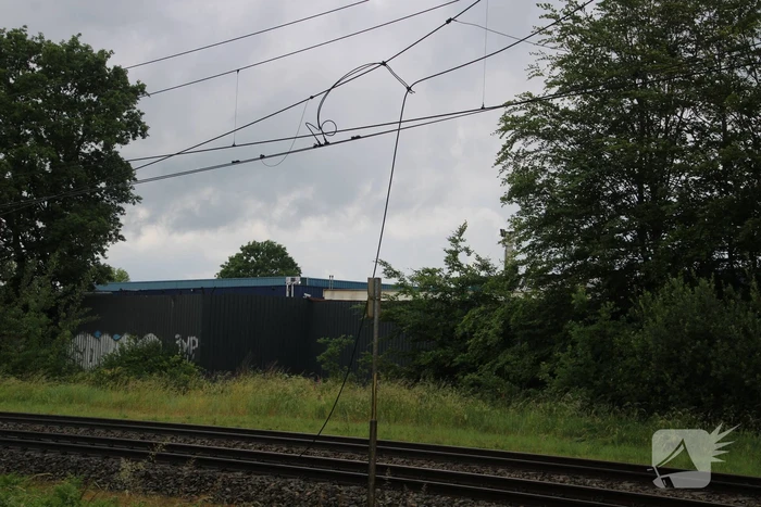 Geen treinverkeer door ooiervaarsnest in bovenleiding