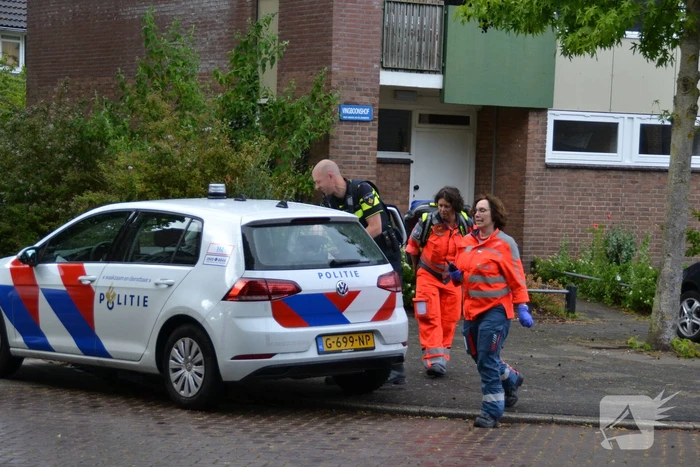 Traumahelikopter landt voor medisch incident in woning