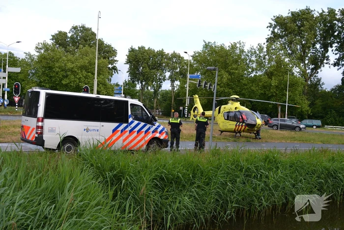 Traumahelikopter landt voor medisch incident in woning