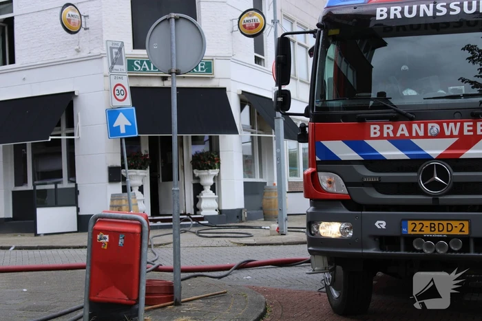 Politiekleding gestolen tijdens brand