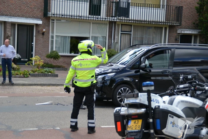 Flinke schade bij kop-staartaanrijding