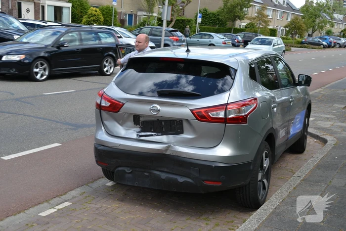 Flinke schade bij kop-staartaanrijding