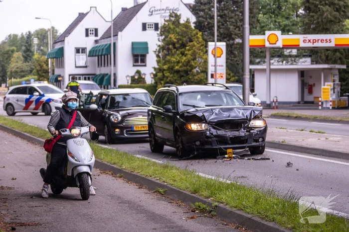Flinke schade bij kop-staartaanrijding