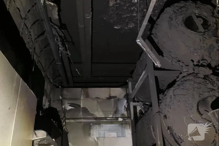 Brand in ventilatiesysteem zet meerdere panden vol met rook