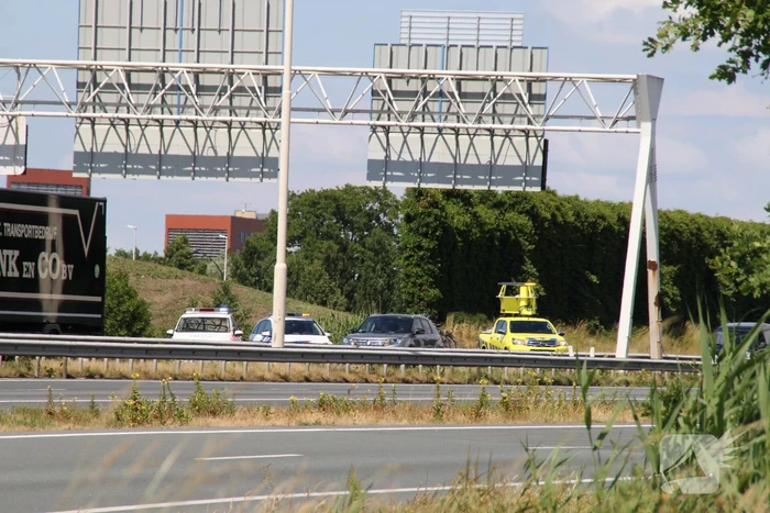 Flinke schade na kop-staart aanrijding