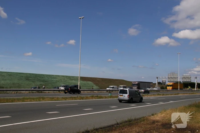 Flinke schade na kop-staart aanrijding