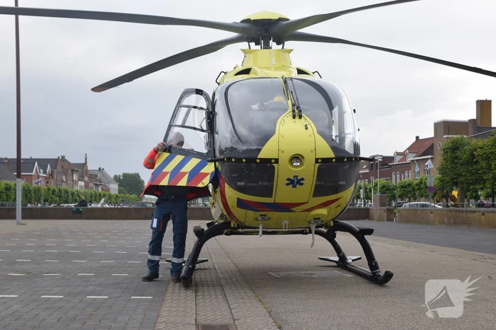 Traumahelikopter landt voor incident in voormalig klooster