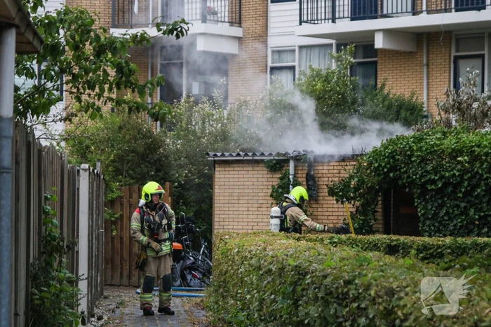 Grote schade bij brand in schuur