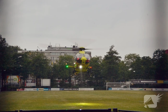 Traumahelikopter opgeroepen voor medische noodsituatie