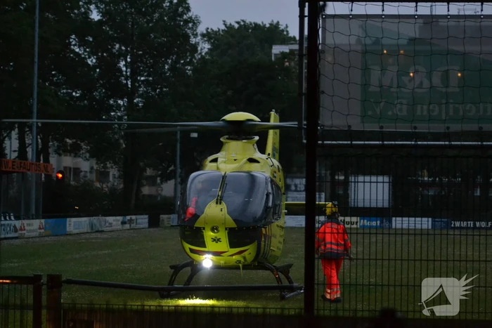 Traumahelikopter opgeroepen voor medische noodsituatie